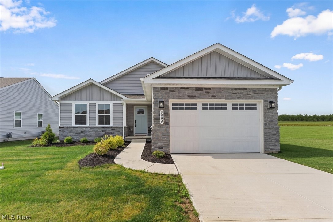 Stunning 2025-Built 4 Bedroom, 3 Bath Ranch with 2-Car Garage, Modern Living with Finished Lower Level!
Welcome to this beautiful, like-new 2025 ranch home in the desirable Perry community. Perfectly designed for today's lifestyle, this home offers effortless single-floor living plus a fully finished lower level for maximum versatility and space.
The main level features three spacious bedrooms, highlighted by a luxurious primary suite with a private master bath boasting a large tiled walk-in shower and oversized walk-in closet. Two additional bedrooms share a second full bath, while a dedicated first-floor office provides a quiet workspace. The open-concept great room flows beautifully into the dining area, creating an inviting space for both relaxing and entertaining. The chef-friendly kitchen impresses with elegant granite countertops and newer stainless steel appliances, and the convenient first-floor laundry room completes the thoughtful layout.
Downstairs, you'll find a massive finished rec room, ideal for family movie nights, game room, or a recreational retreat. There's also a fourth bedroom with its own walk-in closet, a third full bath, and generous storage space throughout the lower level.
Built in 2025 with modern finishes and upgrades, this turn-key ranch with attached 2-car garage offers low-maintenance living in a prime Perry location. Whether you're downsizing, growing your family, or seeking that perfect blend of comfort and flexibility, this home delivers.
