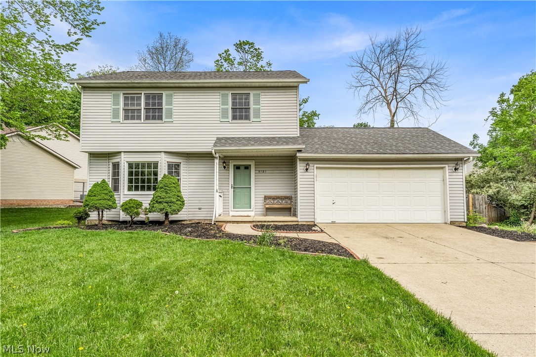 Welcome to this inviting 3-bedroom, 2.5-bath colonial in a desirable Medina location. The main level offers a seamless flow from the dining area into the kitchen and family room, creating an open, connected feel that’s ideal for both everyday living and entertaining. Filled with natural light, the living spaces feel bright, airy, and welcoming, while the family room fireplace adds a cozy focal point. The kitchen has been updated and offers a great starting point for a buyer to further personalize the space over time. Upstairs, you’ll find a spacious primary suite with a private bath, along with two additional well-sized bedrooms and a full bath. The finished basement provides added flexibility for a rec room, home office, or workout area. Outside, enjoy a fully fenced backyard with a deck, perfect for relaxing, entertaining, or letting pets play. A two-car attached garage adds convenience, and the roof was replaced in 2019. Located just north of Medina Square with easy access to shopping, dining, and highways, this home offers a great blend of comfort, location, and opportunity.