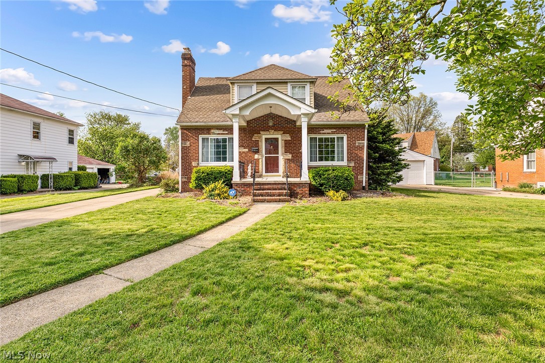 Welcome to 2603 Graham Avenue, a charming three-bedroom, two-bathroom Cape Cod located in the heart of Ellet. This picturesque cape boasts a welcoming exterior that exudes charm. Upon entering, you will be greeted by a well-appointed living room and dining room. The kitchen is conveniently situated adjacent to the dining room. A spacious family room addition with tall ceilings provides additional living space and easy access from the rear entry. Laundry has been relocated to the first floor for enhanced convenience in first-floor living. The second floor features two bedrooms and a full bathroom. The backyard is partially fenced in and features a charming area ideal for gatherings. Please note that this property is being sold as is.