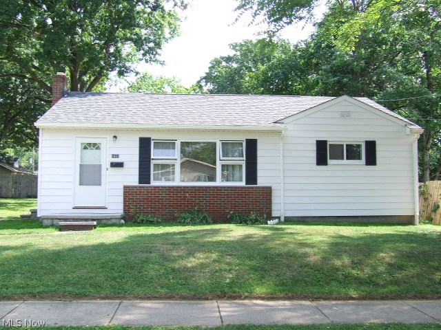 Great 3-bedroom Ranch on double lot.  Nice, large living room with big picture window for lots of natural light.  Eat-in kitchen with new stove top, updated bathroom, new carpet throughout.  Some newer windows.  Furnace and C/A put in 09/16.  Extra toilet and shower in full basement.  Detached 1-1/2 car garage with opener.  Double lot gives you a big backyard!  Make your appointment today to see your new HOME!  (Curtains do not stay, rods will stay).