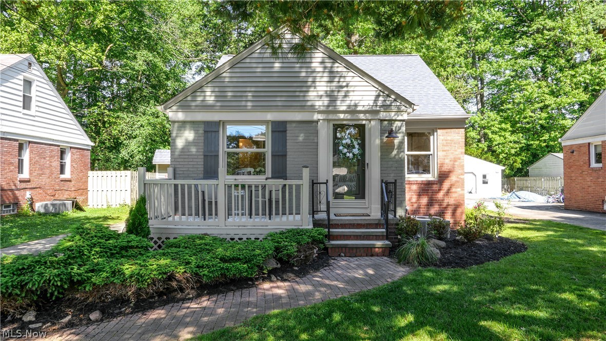 Welcome to 2771 W. 230th St. in North Olmsted! This beautifully renovated brick home tucked away on a quiet dead-end street is full of charm, style, and thoughtful updates throughout. From the moment you walk in, you’ll love the beautifully restored hardwood floors, updated lighting, and warm, inviting feel of this move-in-ready home. Additional updates include new blinds, curtain rods, and curtains on most windows throughout the home. The first-floor bathroom features tile flooring and a beautifully tiled shower, while much of the home's flooring has been updated with a combination of luxury vinyl, tile, and new carpet.

The stunning eat-in kitchen has been completely refreshed with refinished cabinetry, butcher block countertops, board and batten backsplash, and brand-new appliances — creating the perfect blend of modern updates and timeless character. Both full bathrooms have been beautifully updated with new vanities, lighting, plumbing fixtures, and stylish finishes including tile surround and tile flooring in the main bathroom.  

The main floor features a spacious layout with a first-floor bedroom and full bathroom, dedicated office space that could also serve as a 4th bedroom, gorgeous sunroom, and convenient mudroom. Upstairs you’ll find a spacious  sized bedroom with plenty of additional attic storage.

The finished lower level offers a private master suite complete with luxury vinyl flooring, a beautifully updated full bathroom, and a large walk-in closet — creating the perfect retreat.

Situated on a nice-sized lot, this home also features an attached one-car garage and a fenced-in backyard ideal for relaxing or entertaining.  This home had a new roof installed in 2025, new carriage garage door and full home generator and humidifier.