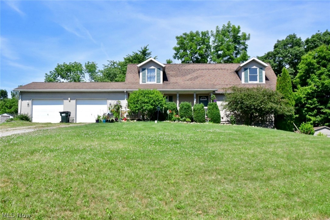 Located in the Tri-Valley local school district, this home features 4 bedrooms, 2 1/2 baths and 2.53 acres! There is an additional room in the lower level that could be a 5h bedroom, office or bonus room too! The lower level is a walkout and can be easily finished for added living space! Enjoy the first floor laundry, large walk-in closets and plenty of storage closets too! The garage is an oversized 2 car garage with a 3rd door, great for driving the tractor right in to store too!  There is also a storage shed on the property! The upper level is very spacious and includes a loft area that could be utilized for a study area! The home is located at the end of the culdesac and just minutes from the schools in Dresden! Call today to schedule your showing!