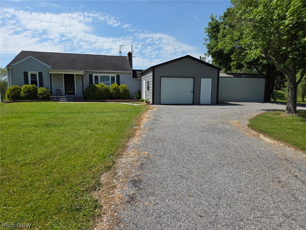 Checkout this awesome 3 bed, two bath home resting on a little over an acre with two entrances for Louisville St NE and one from Anderson Ave NE providing easy access. The driveway circles the home connecting both all the entrances. There is also a space to park a Mobile Home or Boat that can be connected to the provided power. Upon entering the home, you will notice the Livingroom not only has great floors, big window providing lots of light, but is Huge! The eat-in kitchen also provides lots of space, tons of cabinets space, and all the stainless-steel appliances are included. All three of the bedrooms have wood floors, great closet space, and lots of light the exterior the main bedroom has an entrance to the side deck. The lower level is an awesome space with an exit the outside of the home. It not only has a ton of space it has a full kitchen and a full bath. This home provides not only the feel of country living but is conveniently located. This home is easy to schedule a private showing any day or time.