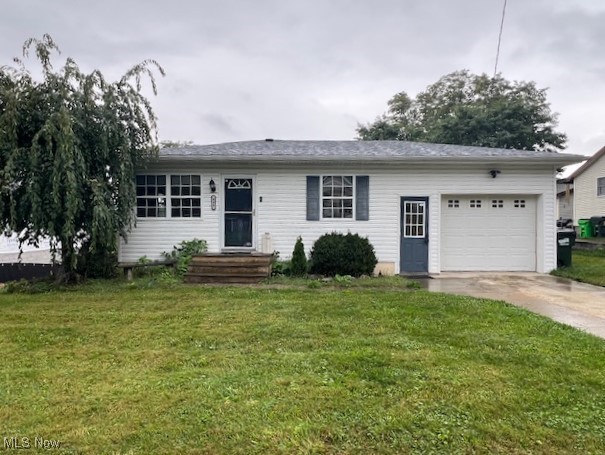 Get ready to move in this well maintained ranch home that features 3 bedrooms and 1 bath.  Beautiful hardwood floors.  Partially finished basement that also has a possible 4th bedroom or office.  The walkout basement leads to a nice big backyard with plenty of space for kids and pets to enjoy and have a party with family and friends.  Newer water heater, windows, siding, driveway, Roof 2021 and wooden fence.  City lot with a country feel!   Dates approximate.