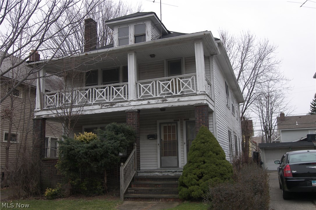 Big double has 2,350 sq ft with 3 bedrooms per unit & formal dining rooms * Hardwood floors in good condition * One younger furnace * One younger roof * Lot is 40x115 with wood deck & privacy fence * Needs work * Sold "As Is"