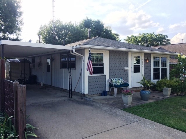 Affordable Ranch Home. Move-In Condition. 3 Bedrooms. Across From Lions Park. Re-Done Within Last 10 Years Or So- Roof & Exterior Painted, Windows, Both Screen Doors, Interior Doors & More. Off Street Parking & Carport. Gas Furnace. Cheaper Than Rent! Dead End Street.
