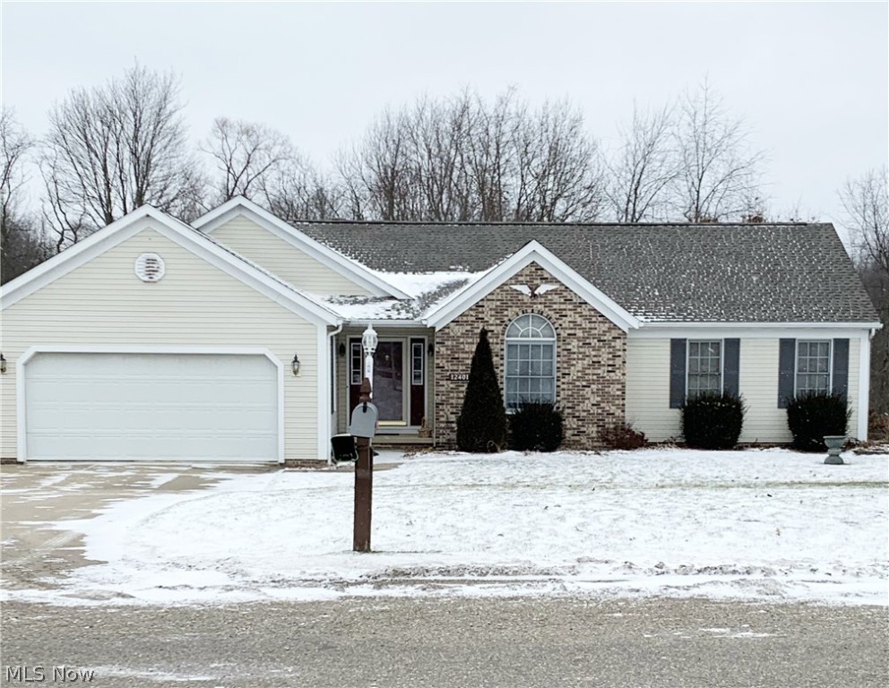 Fantastic 3 bedroom home. Large living room with a beautiful gas fireplace. First floor laundry room. Master bedroom with a full bath and a walk in closet. Huge family room in the basement with another gas fireplace and walkout to the fenced in back yard with a storage shed and a new concrete patio with a deck for entertaining. Back yard butts up to a nature preserve. New roof. Home warranty included.