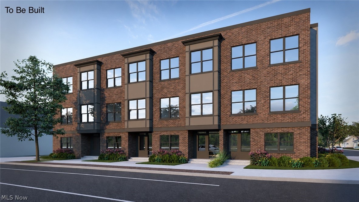 Welcome to Marlowe Townhomes, an exceptional new construction community offering modern, low-maintenance living in the heart of Lakewood. These thoughtfully designed Madison Avenue townhomes feature timeless brick and Hardie Plank exteriors, attached two-car garages, full basements, professionally curated landscaping, and private rooftop terraces that provide the perfect extension of your living space. The open-concept main living area seamlessly connects the kitchen, dining, and living spaces, creating an ideal layout for both everyday living and entertaining. A full kitchen appliance package is included. The third floor features a spacious primary suite that serves as a private retreat, complete with a walk-in closet and a beautifully appointed en-suite bathroom. The other 2 bedrooms share access to the additional full bathroom. The first floor is complete with a full bathroom and bonus room that can be used as an office or upgrade to a fourth bedroom. The full basement offers exceptional storage with endless possibilities for future finished living space. Enjoy the convenience of walkable Lakewood living with restaurants, cafés, breweries, shopping, parks, bike paths, and the Madison Avenue retail corridor just moments from your front door. Located only minutes from Downtown Cleveland, Cleveland Hopkins International Airport, the Red Line RTA, and the Metroparks, Marlowe Townhomes offer the perfect combination of thoughtful design, modern convenience, and an unbeatable location.