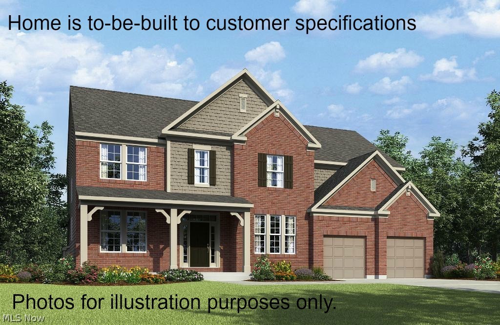 Drees Homes Ashlawn design. This home is to-be-built to customer specifications. Photo for illustration purposes only.