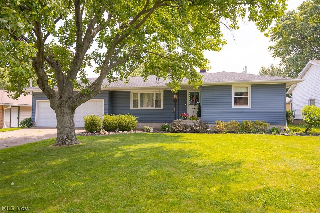 Welcome to this beautifully updated ranch home in the heart of Amherst! Ideally located within walking distance of the park, public pool, schools, downtown shopping, restaurants, and the movie theater, this home offers the perfect blend of comfort, convenience, and community.

Inside, you'll find numerous recent updates designed to provide both style and peace of mind. The kitchen features new granite countertops, new flooring, and a new dishwasher, creating a fresh and functional space for everyday living. Additional major improvements include new siding, blown in insulation and windows (2024), a new hot water tank (April 2024), new roof (December 2019) and a furnace and central air conditioning system replaced in November 2021. New garage doors add even more value and curb appeal.

Step outside to enjoy the new deck and covered back patio, ideal for relaxing, entertaining guests, or enjoying your morning coffee in a peaceful outdoor setting. New Shed and partial privacy fence. 

With its desirable location, extensive updates, and inviting layout, this move-in-ready home is a wonderful opportunity. Schedule your showing today and discover all that this Amherst gem has to offer!