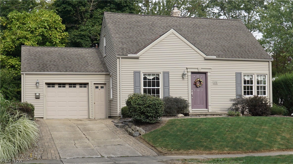 Neat and well cared for 3 bedroom cape.  Great convenient location near park and shopping.  Featuring beautiful hardwood floors, eat-in kitchen with white cabinets and quartz countertops. Refrigerator and Disposal new in 2021.  Two bedrooms on first floor and updated bathroom.  Spacious 2nd floor bedroom with long walk-thru closet. Finished Rec Room in basement. Attached garage with storage cabinets and direct access to kitchen. "Other" room is attached screened porch.  Nicely landscaped with private backyard and attractive brick patio area.  Includes a one year home warranty.