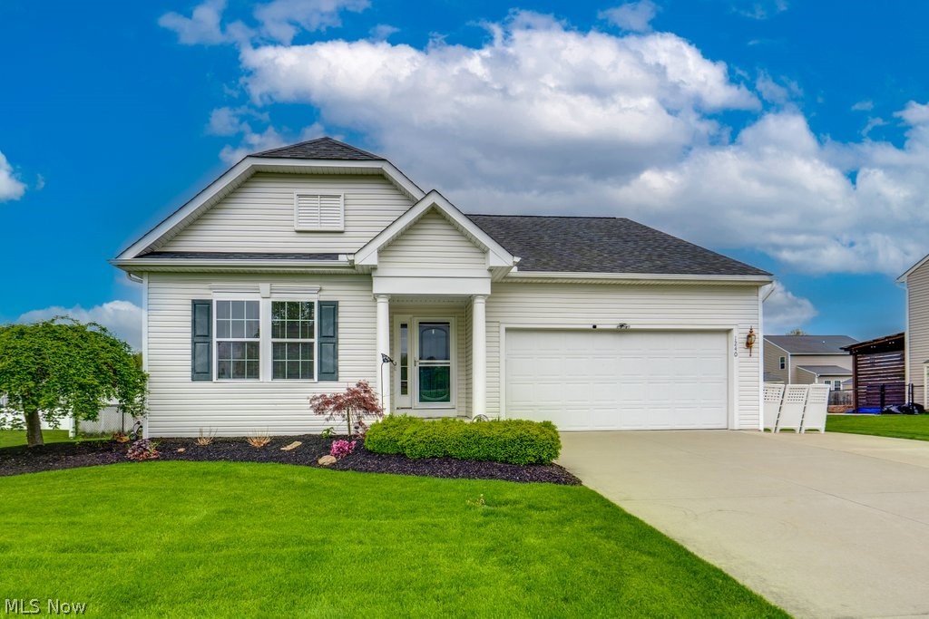 This well-maintained ranch in the Meadows of Wintergreen delivers true single-floor living with an open-concept layout. The kitchen and living room flow together in one generous, connected space anchored by new granite countertops, new LG Refrigerator, a gas range, and an eating area with direct access to the composite deck out back.
The primary suite includes a recently updated bathroom with custom cabinetry and an oversized walk-in tiled shower, and walk-in closet. Two additional bedrooms and a full hall bath round out the main level, along with main-floor laundry.
The full basement is framed and includes a finished full bathroom, offering flexible lower-level space. The two-car attached garage features built-in cabinetry, painted floors, and a heater that stays.
Outside, the fully fenced backyard includes a composite deck accessible from both the primary suite and kitchen, stamped concrete, a storage shed, and an enclosed backyard retreat with windows and a sliding glass door. Well-maintained, thoughtfully updated, and ready for its next chapter. Schedule your showing today.