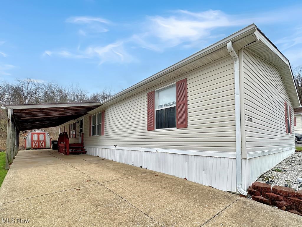 Recently updated and exceptionally spacious home in a desirable Stark County park. Offering more square footage than new double-wides, this property features new flooring throughout most of the home, an updated kitchen, remodeled primary bath, fresh paint in the primary suite, new shingles (2025), and furnace/AC replaced approximately four years ago, and floor-joist repairs completed within the past few years. Enjoy the convenience of an existing carport, a large deck, and the added privacy of the open lot next door. Move-in ready with major improvements already done—an excellent value you won’t want to miss!