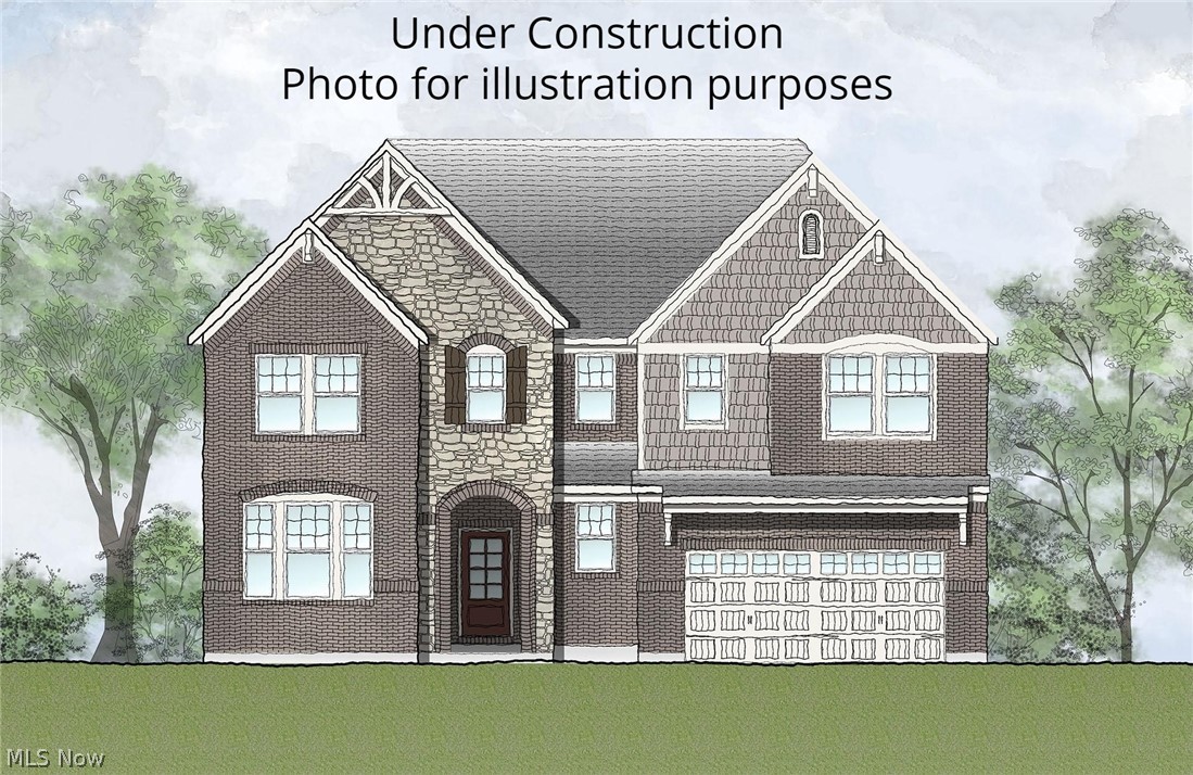 Drees Hollister floorplan. This home is to be built to customer specifications. Photos for illustration purposes only.