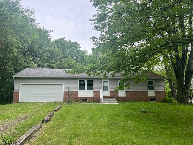 Beautifully redone ranch home with pride in ownership available to you. Quiet dead end street for relaxing after a stressful day! Home features a full walk out basement to enjoy the huge back yard and the privacy you are looking for. The home has many features including a remodeled kitchen- cabinets, appliances and countertops. Both bathrooms have also been updated. New flooring and painting throughout. A new HVAC system and plenty of room to roam. All 3 bedrooms are nicely sized with vinyl flooring. Large eat-in kitchen has a large walk out deck off of it. Garage is oversized with a large storage area in front. Backyard is accessible from deck or from the walk out basement which has many possibilities for finishing. Backyard is larger and goes back into the woods beyond. Close to shopping, highways and all the amenties you are looking for! Come see it while it lasts.