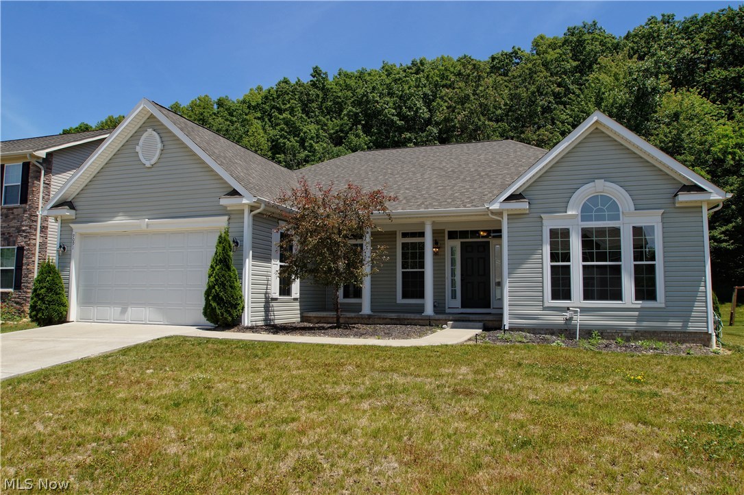 Welcome to this spacious home with ideal one floor living located in quaint Canyon Springs development in Twinsburg City.  This home features 4 bedrooms, 3 full baths, morning room with lots of windows, formal dining room, cathedral ceilings in the great room, owners suite with attached glamour bath and walk-in closet, and full basement that can easily be finished with rough-in for a bath. House is locate located on premium wooded home-site with lots of privacy. Entire house has recently been painted  and brand new carpet was installed in the great room and owners suite. Seller is including all kitchen appliances. This home is a must see...