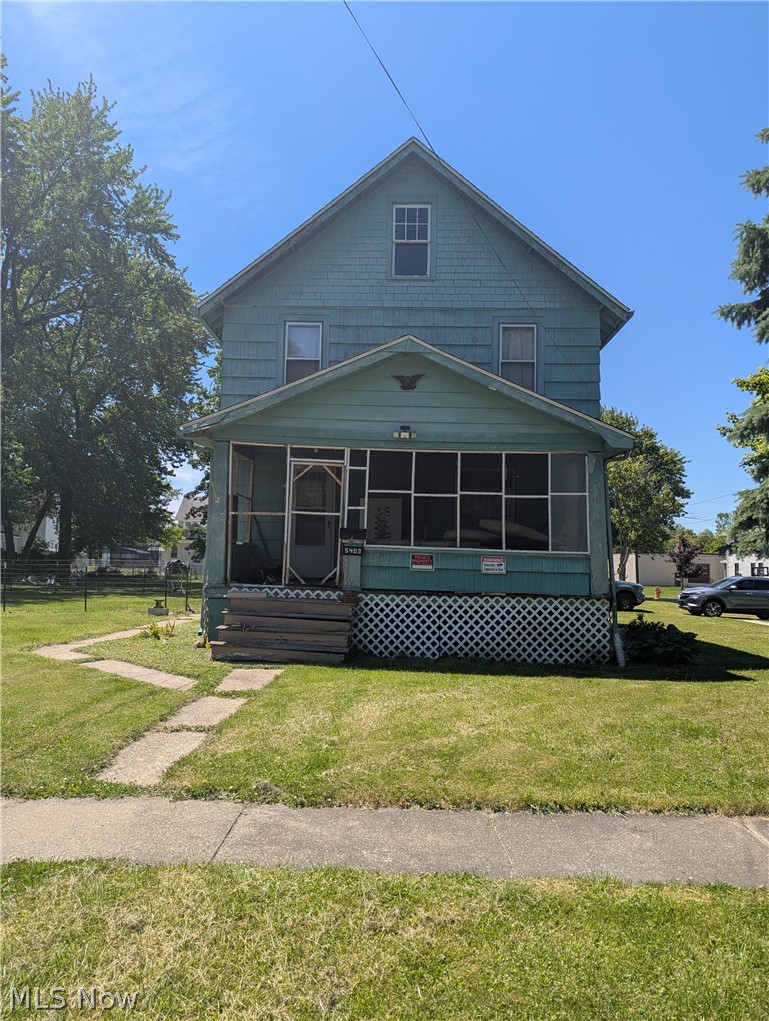 If you're looking for your next project or an affordable starter home look no further! This home has loads of potential including plenty of space on a corner lot.