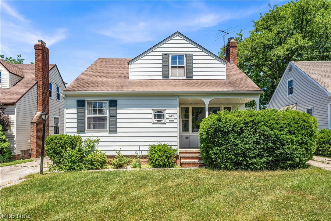 This charming Cape Cod home offers 3 bedrooms, 1 full bath, and 1,278 square feet of living space. This well maintained home features a bright living room with a fireplace, an updated kitchen, spacious dining area, and generously sized bedrooms. The partially finished basement provides additional living or recreation space, while the detached one car garage and open front porch add convenience and curb appeal. Located in South Euclid, this property is move-in ready and perfect for an owner occupant or investor seeking a quality home with excellent potential.