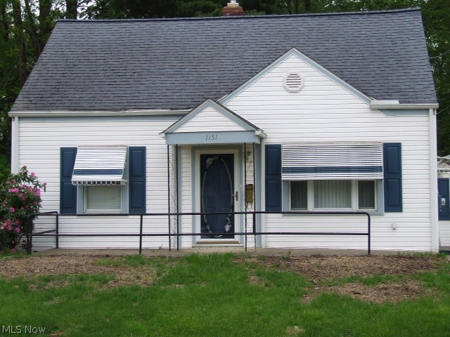 Well kept Cape Cod with large HANDICAPPED ACCESSIBLE addition on the back, that includes bedroom, family room or office, and large bathroom with roll-in shower.  All is useable even if not handicapped.  The back addition has ramp and two entry doors and all doors measure 42" or 45", including entry into the large, open, eat-in kitchen equipped with stove and dishwasher already.  There are 2 more bedrooms, living room and 2nd full bathroom completing the first floor.  Upstairs is the large, 4th bedroom with built-ins and lots of storage.  Some newer windows and newer roof. There is full basement, 1-1/2 car, detached garage, extra wide driveway and big backyard that goes all the way to the street behind it.  Make your appointment today to see your new HOME!