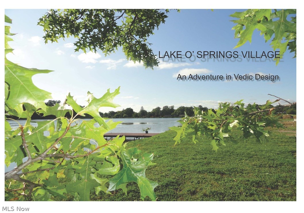Welcome to Lake O' Springs Village:  "Living in Harmony With Nature". Located in Jackson Township, Lake O' Springs is now offering Lots for New Single-Family Homes. Enjoy the 26-acre Spring-fed Lake, enjoy fishing, future Hiking & Biking Trails, future Picnic shelter, common green space. Additional Home sites available. Just a 10 minute drive South of the Akron-Canton Airport. Call to learn more!