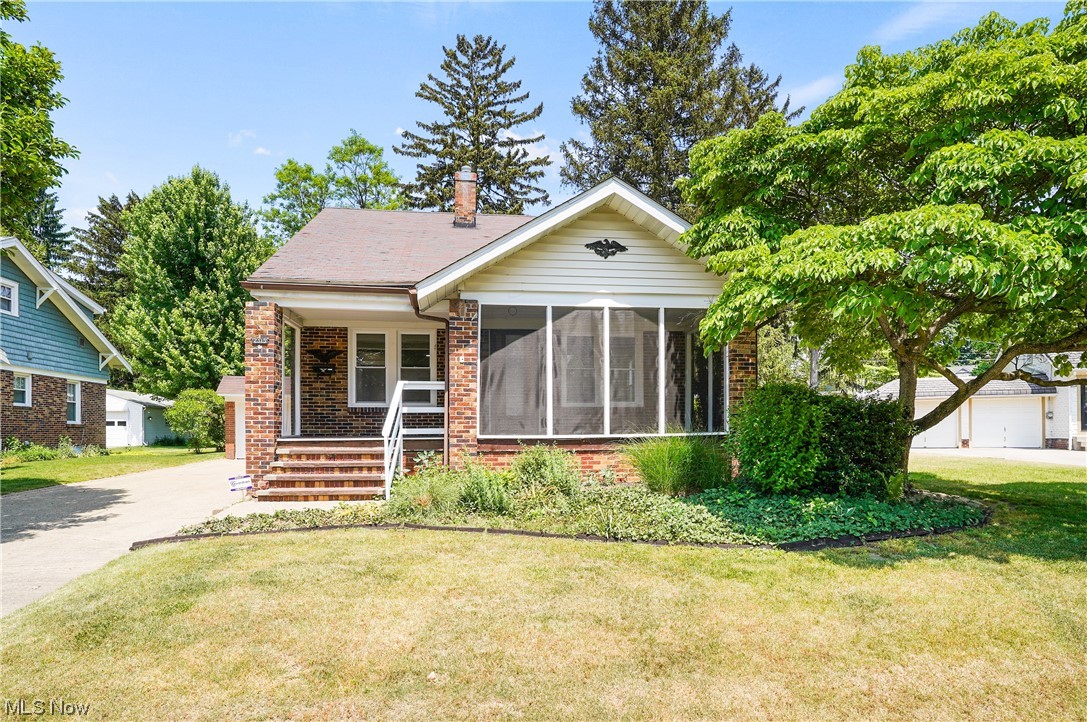 Welcome to 2315 Iota Avenue! This 3 Bed and Full Bath home is the perfect blend of classic 1920's charm and modern convenience! Off the screened in porch you will enter into the Family room/Dining room which are open to the Fully renovated Kitchen. Also on the first floor you will find the Full Bath which has been updated and 2 Bedrooms(One of the Bedrooms has sliding doors leading into the fenced in backyard). There is also a private and large 3rd Bedroom on the second floor. The Basement is not finished but has newer glass block windows, Hot water tank and also a new Steel door which opens into the 2-car garage. 
Located in one of the most coveted areas of Cuyahoga Falls, this won't last long! 

Updates include: Refinished hardwood floors; New paint throughout the entire house; Fully renovated kitchen with Butcher Block Island. Updated Full Bath and Porch.