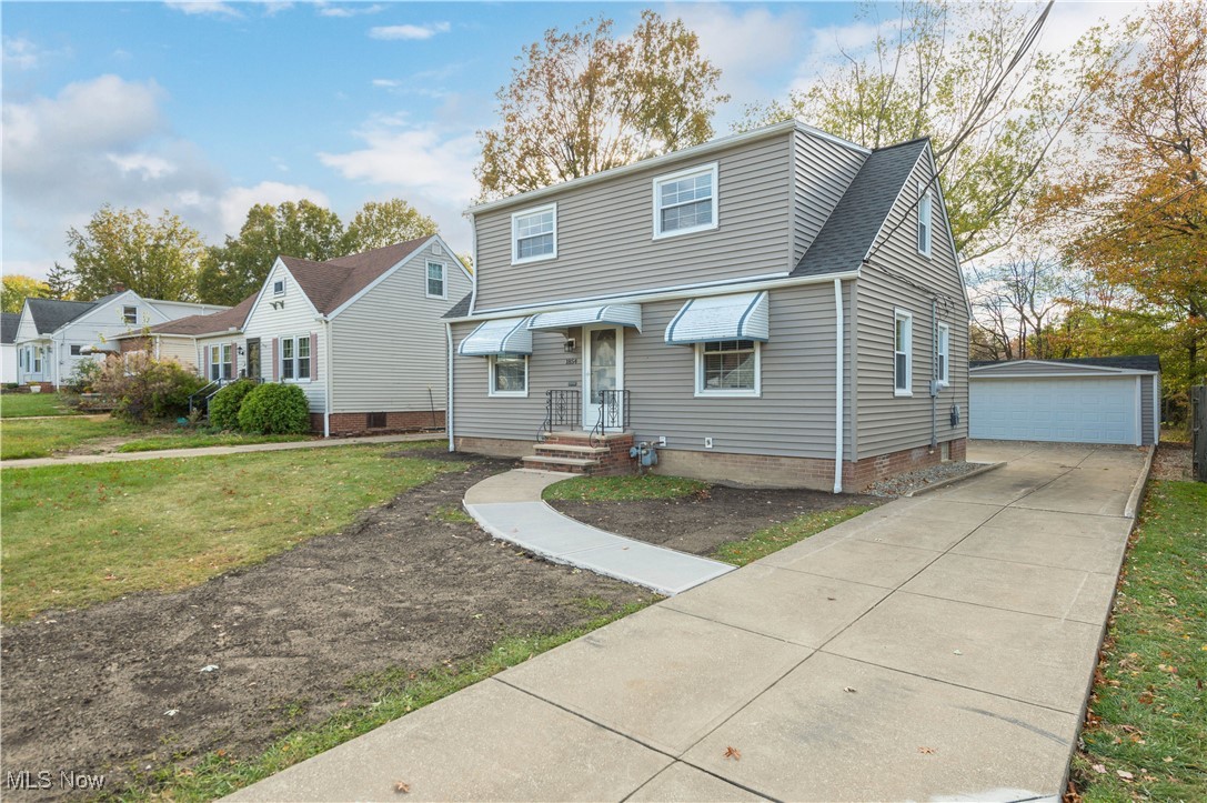 HIGHEST & BEST by 9:00PM Tuesday evening. This well-maintained home offers great potential for instant equity! With beautifully remodeled bathrooms and an updated kitchen, all it needs is some fresh paint and new carpeting to really shine. Key improvements include: Newly waterproofed basement (3 walls excluding the driveway side & addition)) with new sewer & downspout lines. Vinyl insulated windows, glass block windows in the basement & newer exterior doors. Newer roof & vinyl siding (approx. 5-6 years old), furnace, and central air. Hardwood floors throughout, except in the dining room (originally the kitchen). The spacious kitchen was added to the rear of the house and sits on a crawl space. Additional features include a 506 sq ft garage and a well-maintained concrete driveway. POS compliant. The current owners parents had the house built. It's been in the family for 84 years.  This is a great opportunity for homebuyers looking for value in South Wickliffe!