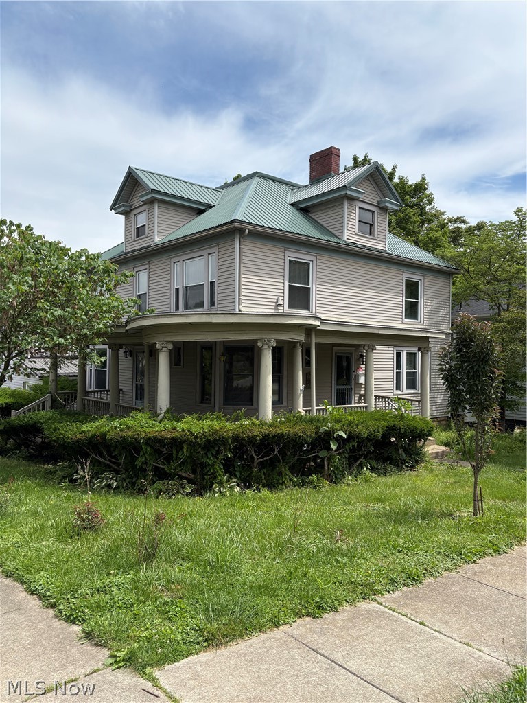 Timeless Landmark Georgian Home with Endless Possibilities.
Step into a rare opportunity to own this charming and elegant Georgian-style landmark property featuring classical proportions, balanced facades, and unforgettable architectural character. Situated prominently on a desirable corner lot, this remarkable 5-bedroom home showcases a welcoming wraparound porch and stunning curb appeal that immediately sets it apart.
Inside, a grand foyer makes a lasting first impression with exquisite mahogany woodwork, beautiful stained-glass windows, rich hardwood floors, soaring high ceilings, and a magnificent grand staircase that captures the home's historic elegance. A rare servant staircase adds unique character and functionality rarely found today.
Designed with timeless craftsmanship throughout, this dream home offers spacious living areas and exceptional flexibility. The addition of second-floor laundry provides modern convenience, while the expansive third-floor attic space presents endless possibilities for additional living space, storage, or customization. A new metal roof adds long-term value and peace of mind.
Whether you're seeking a stunning historic residence, a one-of-a-kind showplace, or exploring a potential multi-family opportunity, this extraordinary property offers character, space, and possibilities that rarely come available. Own a true piece of history while making it your own.