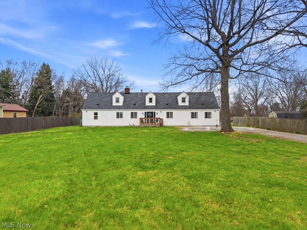 Welcome to 747 Killian Rd in Coventry Township, Ohio—an exceptional property offering 3 bedrooms, 2 full bathrooms, and 1,682 square feet of thoughtfully designed living space on the main level.

This beautifully updated home showcases a modern open-concept layout complemented by charming farmhouse-style exterior details. A spacious primary suite was added in recent years and features a private en-suite bathroom along with a generous walk-in closet.

The attic space above the primary closet provides approximately 1,000 additional square feet, offering abundant storage or the potential to be finished into additional living space. The home is filled with natural light, highlighted by a stunning living room that creates a warm and inviting atmosphere.

Convenience meets functionality with a well-appointed laundry and mudroom located at the rear of the home. Two additional spacious bedrooms and a full bathroom are situated on the opposite side of the home, providing privacy and flexibility.

Outdoor features include a welcoming front deck and a large rear deck, perfect for entertaining or relaxing. The property also includes a storage shed and a detached garage with room for multiple vehicles, offering excellent potential with some updates.

Situated on a generously sized lot, this property provides both space and opportunity. Schedule your private showing today and experience all this home has to offer.
