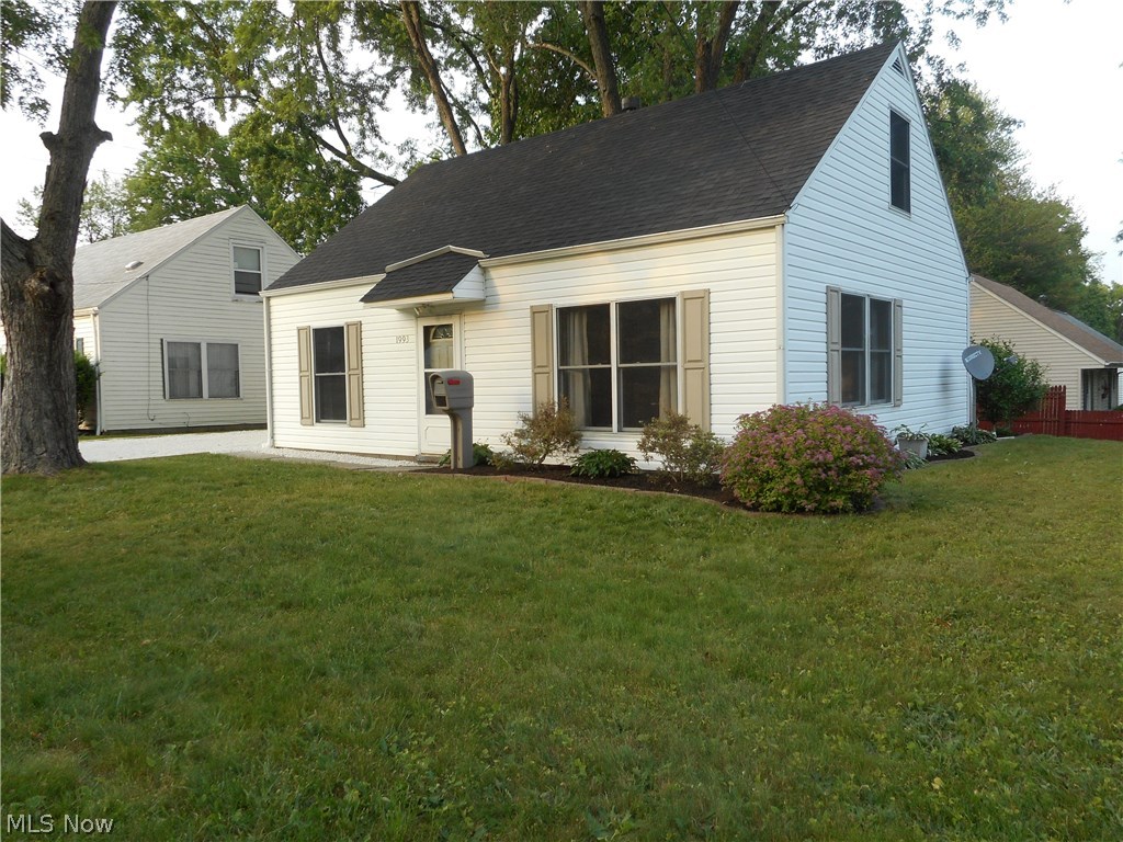 Spotless and super nice!  Freshly painted and charming 3 bedroom Cape with dining room near schools and park.  Updated, spacious kitchen with plenty of maple cabinets and counter space with pantry (appliances convey).  Very nice updated bathroom. Outdoors is nicely manicured with shed and patio.  Updates include: roof, dishwasher, stove and garbage disposal (2015), water heater (2012), air conditioning, windows, siding and maple kitchen cabinets (2000-2001) and furnace (1998),