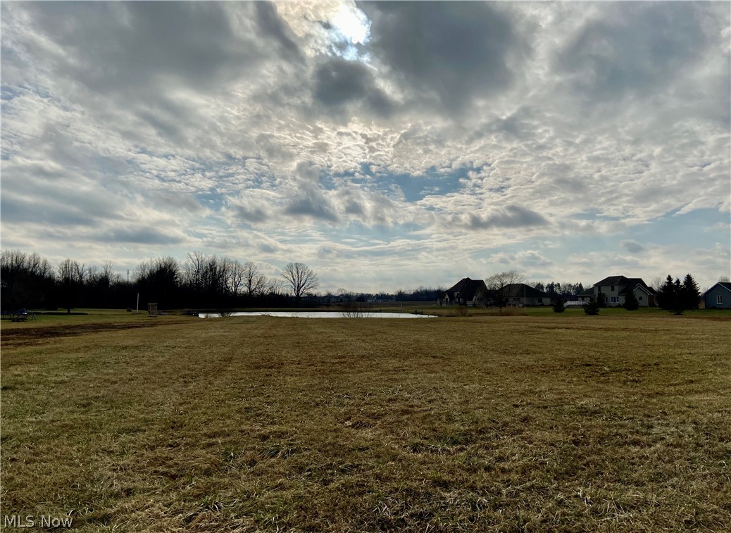 Cleared building lot in the Oak Hollow neighborhood off of Airport Road.