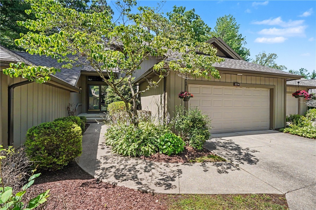 Opportunity to own this unique, super spacious condo in the prestigious Crossings at Stone Creek, with a European inspired flair. This condo is one of the biggest units in this small development with nearly 2800 square feet. It has a fabulous and functional floor plan. Step into the soaring 2 story foyer that flows into the massive living area with skylights and enjoy overlooking the nature filled wooded area through the wall of windows across the back, and is adjacent to the dining room. The living room has a gas fireplace with marble hearth and base. First floor laundry. There are 2 master bedrooms and 2 master baths in this condo, which would be ideal for an in-law living arrangement! Both of the masters have walk-in closets. One master on the first floor, and one master on the second floor, both with very large master baths.  Second floor master has a private balcony that overlooks trees and nature. The first-floor master bath is equipped with a walk-in tub, and a bidet.  The upstairs master has a walk-in shower and step down to an attached tub, skylights, built ins, and a separate dressing area, a bidet and ceiling heat lamps. There is also a half bath on the first floor, and another bedroom with built ins , which is perfect for a home office. The dining area is off the living room and kitchen; the flow is perfect for entertainment. The large kitchen is outfitted with all German made cabinetry, has an ample amount of space, canned lighting, plenty of room for an island, triple sink feature, built in shelving, and loaded with cabinet space. The huge loft upstairs overlooks the living room and has built in book shelves and skylights. This condo has an open and contemporary flair, huge potential , and is  very distinctive. Bring your designer, and make this a show stopper for all to admire!