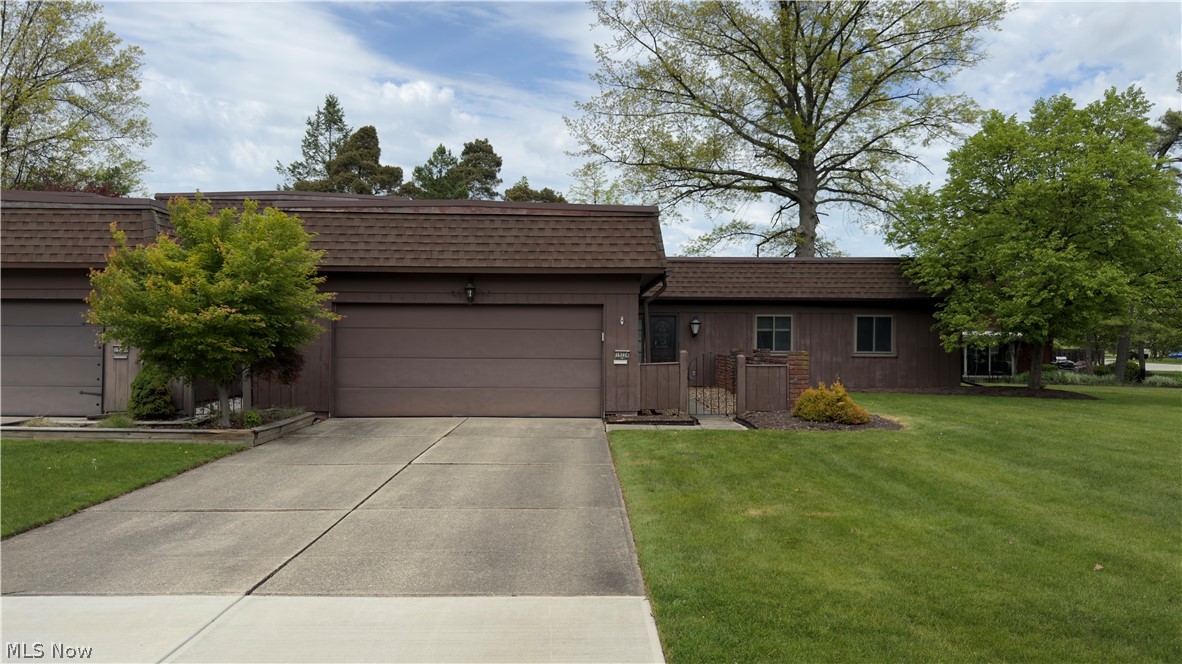 Welcome home to this highly sought-after, rare end-unit ranch condominium offering the perfect blend of comfort,
style, and convenient single-story living. Step inside to a beautifully maintained interior featuring fresh white paint,
updated trim and woodwork, and updated bathrooms that create a clean, modern feel throughout. The spacious eat-in
kitchen offers abundant cabinetry, a generous pantry, and all appliances, making it ideal for everyday living and
entertaining.
The expansive living room is centered around a cozy fireplace and flows seamlessly into the formal dining room,
creating the perfect space for gatherings. The oversized primary suite features two large walk-in closets and a private
en-suite bath, while two additional bedrooms provide flexibility for guests, family, or a home office.
Additional highlights include a brand-new Trane HVAC system installed in 2025, a spacious utility room, an attached
two-car garage with direct access, and a private patio to enjoy outdoor living.
The HOA provides exterior maintenance, landscaping, snow removal, and access to the community pool, allowing for
low-maintenance living. Conveniently located just minutes from shopping, dining, SouthPark Mall, the Ohio Turnpike,
major highways, and Strongsville amenities, this move-in-ready home offers exceptional value in one of the area's most
desirable communities.