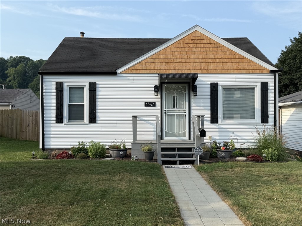 This cute two-bedroom, one-bath efficient home with fantastic curb appeal and a sizeable backyard has a HUGE list of updates for the new owner to enjoy. A list of the many interior updates includes new flooring and paint throughout the entire home, entirely new kitchen cabinets, an entirely new bathroom with all new facilities, a new hot water tank, a brand new furnace & HVAC, and new windows throughout the entire home. The exterior updates include a newly installed underground electric line to the 24x24 two-car garage outbuilding that has back alley access, fenced in backyard. new receptacles throughout the entire garage, all new exterior light fixtures, a new gas line to the home, new concrete patio in the back yard and new high-end security steel storm doors. This home is located in a great neighborhood in the Coshocton City School District. Call a licensed agent to schedule a showing.