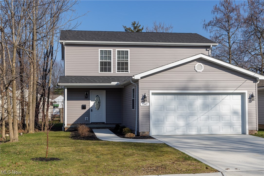 50% / 15-YEAR TAX ABATEMENT! Brand new colonial on a quiet street.Completed in February 2023.Open floor plan design is a great feature that can make the home feel more spacious and inviting. It's also great for entertaining guests.Home has three bedrooms, which should provide plenty of space for you and your family or guests. With 2.5 bathrooms,you'll have enough facilities to accommodate your needs,including a master bathroom attached to the main bedroom. The large master bedroom is a great place to relax and unwind,and having an attached bathroom adds to the convenience.Beautiful kitchen features a large island,granite counters,and stainless steel appliances.The island is a great feature that can provide extra counter space, storage, and seating. Having a laundry room on the second floor with included washer and dryer is a convenient feature that can save you time and effort when doing laundry.Two-car attached garage is a great feature, providing secure and covered parking for your v