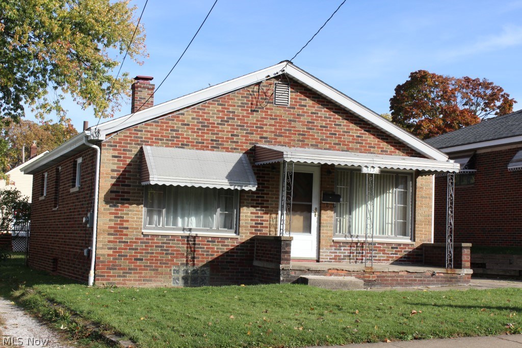 Absolute move in! All brick 2 bedroom, 1 bath ranch with 900SF main level plus a full unfinished light and bright basement & 2 car detached garage* Hardwood floors throughout except kitchen & bath plus freshly painted, all neutral décor* Other updates include shingles & gutters (approx. 5-6 Yrs.), electrical box (2016) & insulation* Eat in kitchen with gas range & refrigerator* Gas dryer* Central air* Immediate possession* Why pay rent!