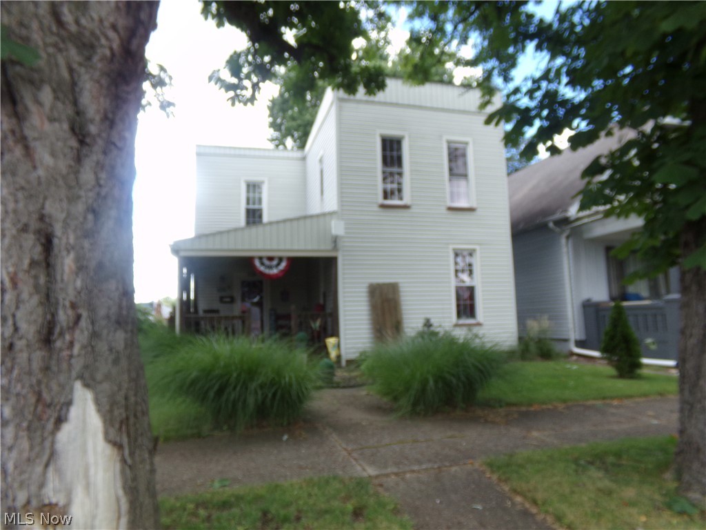 Ready to move in. the updated kitchen inclueds an island and a pantry. The front porch invites you to a charming clean home. a deck in the back comes off the back porch. garage in the back. Bonus storage room off of the laundry room. new Furnace and air 12/2024.