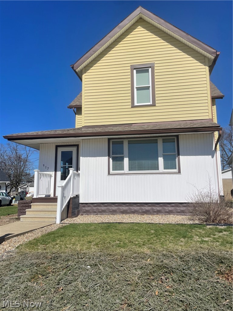 Newly remodeled 2 Bedroom 1.5 Bath house located on a quiet side of Coshocton. List of new include Carpet, Vinyl Flooring, Fresh Paint, Fully Remodeled Kitchen, Upstairs Bathroom, Windows, Doors, Main Floor Laundry, Basement Stairs, and a new Metal Roof on the Garage. 1 Garage door opener with a second one getting added soon. Fridge is staying for the new owner. Electrical was all redone and the plumbing was updated. If Extra bedrooms are needed there is 2 Options, the Basement or make the laundry room a bedroom. Laundry could go back down to the basement hookups. Spacious basement for storage. Call your local agent for a showing.