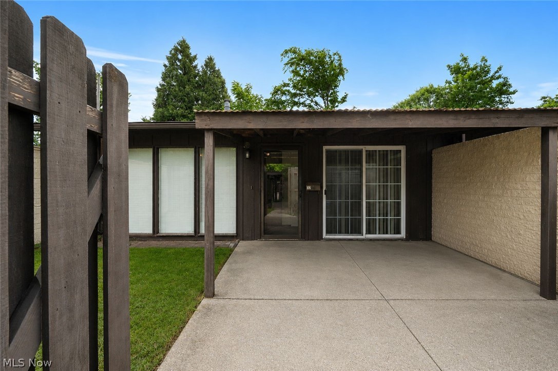 Welcome home to this charming 2 bedroom 1 bath condo located in the heart of berea. Low maintenance living at its best! Walk in to be greeted with an eat-in kitchen featuring brilliant white cabinetry, all appliances, pantry, accent wall and slider out to private patio. Cozy living room boasts enough space to entertain and relax plus offers a gas fireplace. Large owners bedroom offers ample space, lots of natural light, and an accommodating closet. second bedroom is spacious and features a slider to your secluded back patio. Full bath boasts a new shower surround and newer vanity. Conveniently located laundry area! New furnace 2025! New AC 2024! Roof has been updated! Conveniently located close to parks, downtown berea, highways, restaurants and more! Do not miss your opportunity to own this fabulous property.