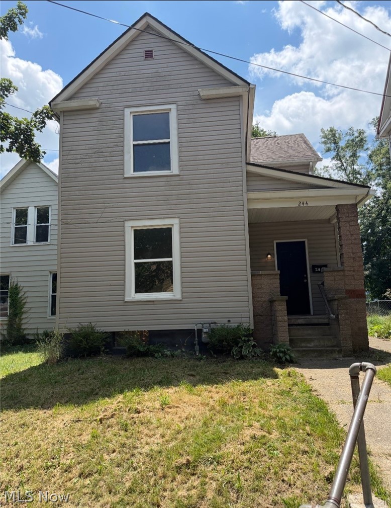 Freshly updated and move-in ready, this 3-bedroom, 1-bath Colonial offers spacious bedrooms, a comfortable living room, fresh paint, and new carpet throughout. Conveniently located with quick access to major highways, Metro bus routes, hospitals, shopping, dining, and everyday amenities. Section 8 approved, making this a great opportunity for qualified tenants seeking a clean, updated home in a convenient Akron location. No driveway.  Street Parking.