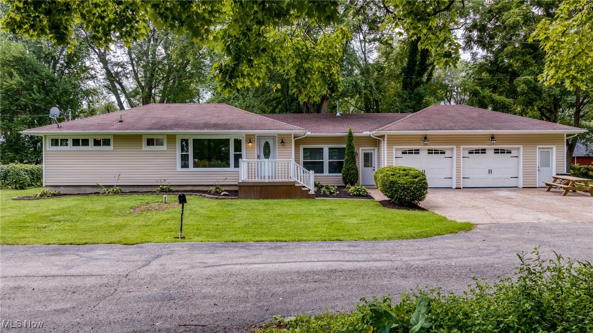 Home Sweet Home, Second Home or Transient Rental with Lots of Updates & Remodeling on this Ranch Home. Open New Kitchen with Appliances, Breakfast bar, Granite Counters and Easy care Flooring. Master Ensuite has generous sized Main Bath redone from the bottom up! Convenient Main floor laundry and Lower level laundry with Basement Shower. Located in the Shores and Islands area of Lake Erie and all the Vacationland opportunities with no restrictions or license needed for transient rentals. Central Basin Fishing. Generous 2 1/2 Car Garage is completely finished with water supply for fish cleaning area. New HVAC system & Water Heater. Private street. Immediate Occupancy MOTIVATED SELLER! Completed Inspections: Structural, Septic, Water report, Radon.