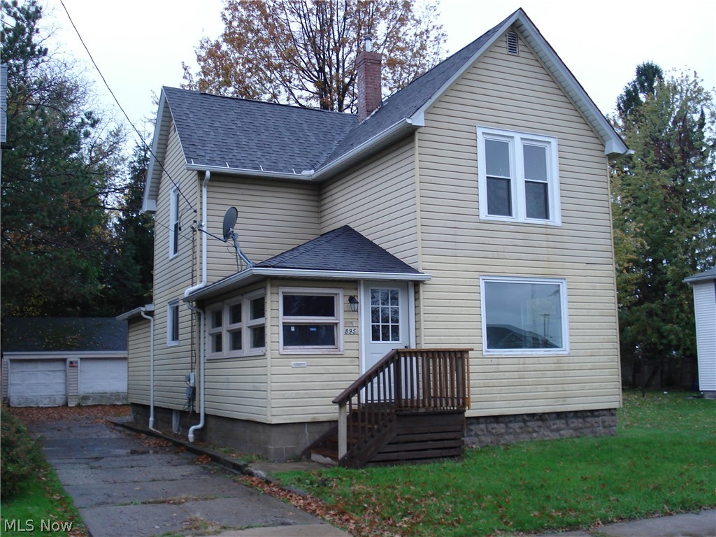 Large Colonial home featuring 3 bedrooms and 2 baths, newer roof and windows. Great opportunity for a rental or starter home!