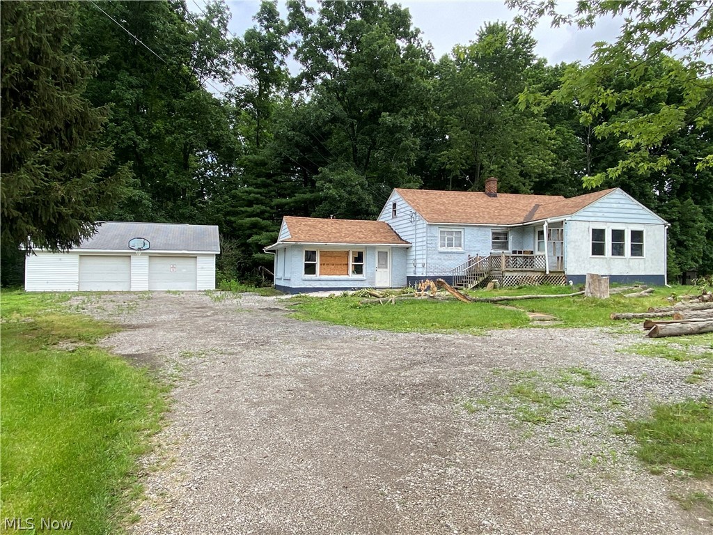 Seller is asking for cash offers only. This is an estate and being sold as is. Buyer to do their own due diligence. This home will make a great investment property! serene 3 acres with woods. 3 foundation walls reconstructed with wood. no heat source currently. wells located in the back yard, septic lid can be found on the east side of house. Bring your creative ideas and offers!