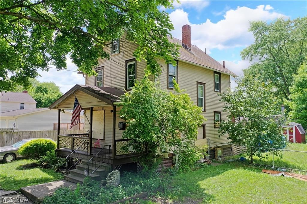 Nice 2/3 Bedroom Home. New carpet, freshly painted throughout, back deck and full front porch, plus fenced yard.