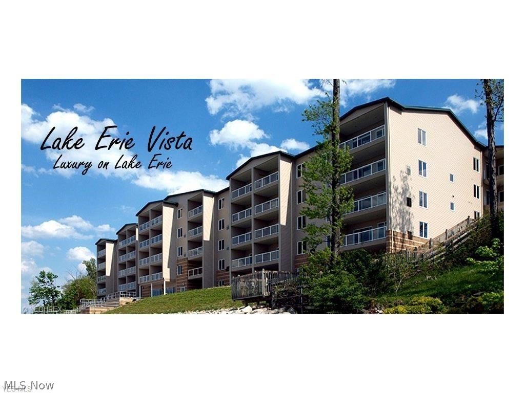 Dreaming of waking up to beautiful sunrises over Lake Erie or enjoying that beautiful Sunset on your own private balcony? You can have that with this beautiful Lake Erie front condo! If you want to live there year round you can, or if you just need seasonally this is a great investment as you have a choice to rent out when you are not there. This spacious 2 bedroom, 2 full bath condo is very spacious with your own private laundry room, granite counter tops in kitchen,stainless steel appliances, all of this opens to an eat-in dining area that has a great view of Lake Erie. Master bedroom has en suite master bath, walk in closet. The condo invites you to use many common sitting areas throughout the complex, in-ground/enclosed heated pool, outdoor patio and dock, along with workout equipment and banquet/gathering room for birthday parties etc. Beach access and gas grills give you the opportunity to entertain to your fullest.Located just minutes from the strip, you are sure to find lots of fun filled activities and events that the strip has to offer. Also, close to marina to launch your boat or wineries to enjoy your evening you will never run out of fun things to do. Unit #105 on main floor right by elevators for easy access and unit# 311 is an end unit for more privacy. Don't miss out on either one of these condos as they are priced to sell.
