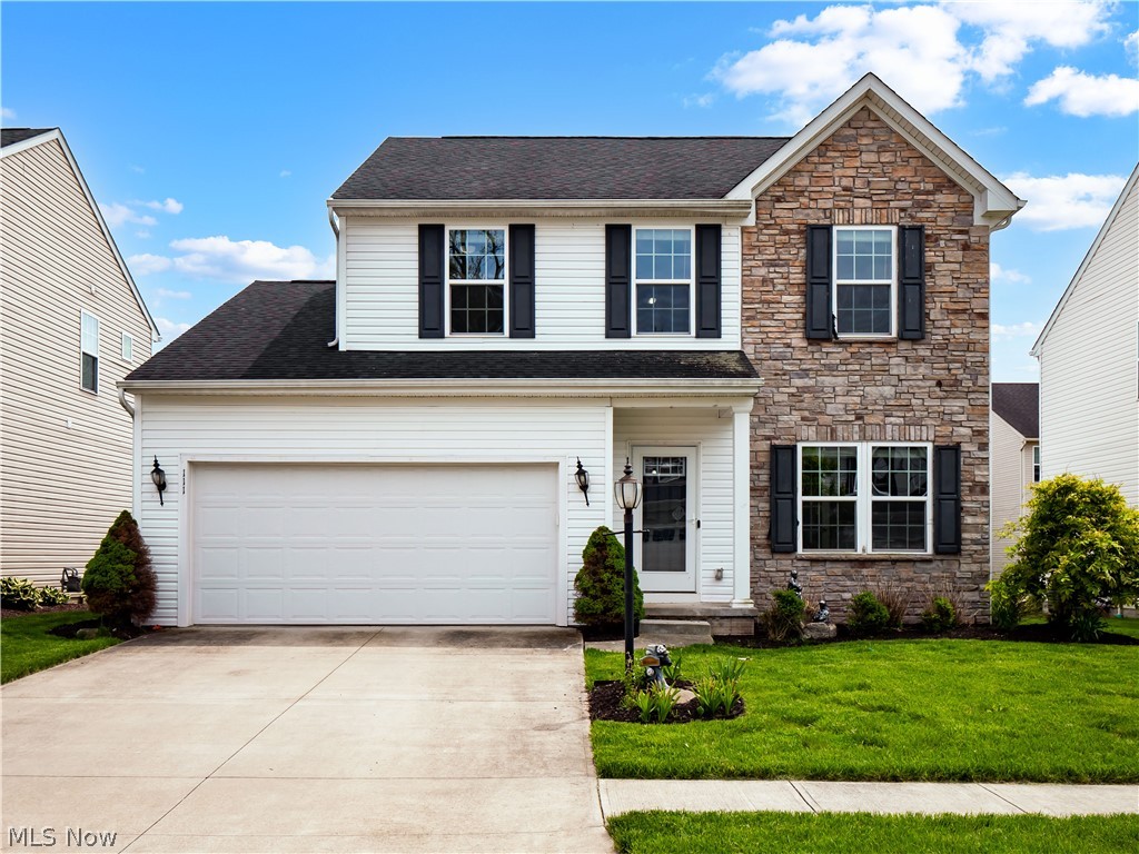 Welcome to this beautiful new listing in the desirable Sandstone Ridge community! Built in 2015, this stunning home offers all the amenities and modern comforts of newer construction. From the moment you step inside, you’ll notice the abundance of natural light flowing through the home, highlighting the bright, neutral colors and spacious design.

Just off the foyer, French doors lead into a private home office featuring a large picture window overlooking the front yard — the perfect work-from-home setup. The back of the home opens into an expansive floor plan designed for both everyday living and entertaining. The oversized living room features is the perfect space for relaxing with family or entertaining as it flows seamlessly into the gourmet kitchen.

Designed with both style and function in mind, the kitchen offers extensive cabinet and counter space, stainless steel appliances, and a large pantry. The adjoining morning room features vaulted ceilings and provides direct access to the new deck and fully fenced backyard, creating the ideal indoor-outdoor living experience.

The first floor also includes a convenient laundry room, mudroom, and half bath.

Upstairs, you’ll find a versatile loft that serves perfectly as a second living area, playroom, or media space, along with three spacious bedrooms and a full bathroom. The luxurious owner’s suite features a tray ceiling, oversized walk-in closet, and a spa-like ensuite bath complete with double vanities, a soaking tub, separate shower, and private linen closet.

The finished basement adds even more living space for entertaining, relaxing, or hosting guests, and also includes a full bathroom.

This move-in ready home truly has it all! Sellers are also offering a $2,500 painting credit to the new buyer!