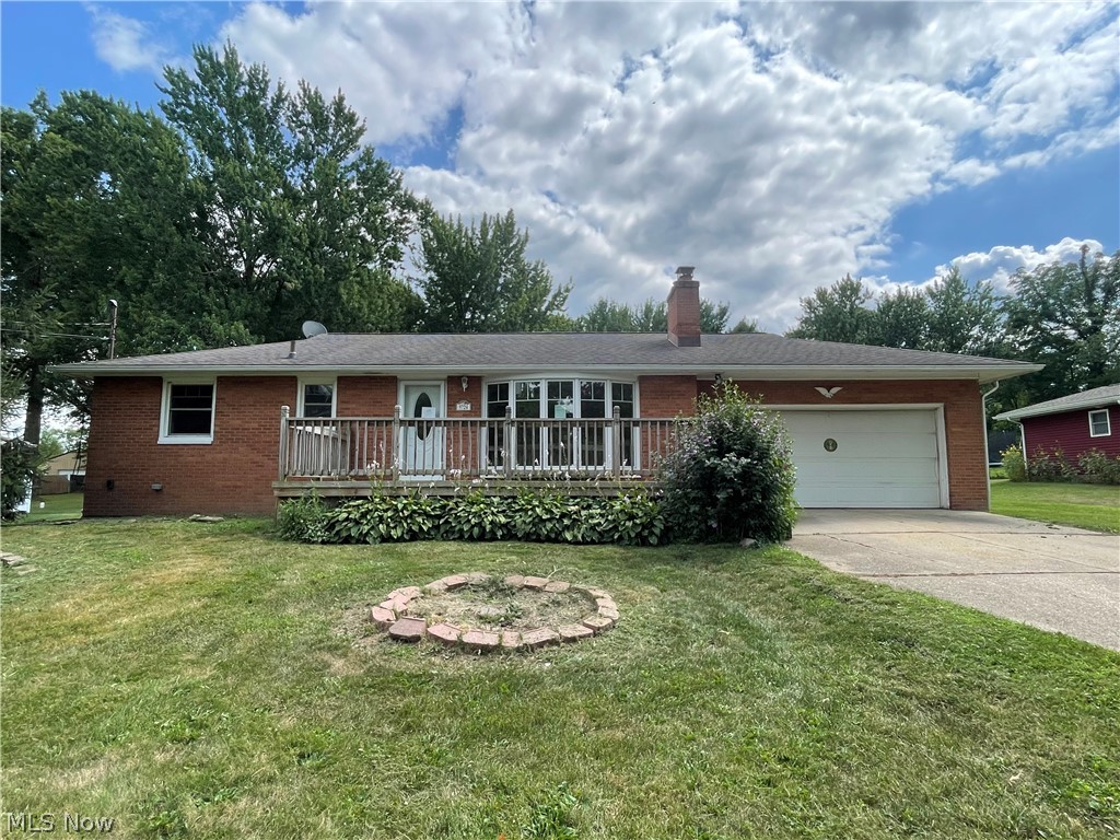 Welcome to 5724 Bonnie Lou! This all-brick ranch offers a solid foundation and plenty of potential for the right buyer looking to add their own vision and updates. Featuring 3 bedrooms, 1 full bathroom, a full basement, and a 2-car attached garage, this home provides a functional layout and good bones to build upon. Outside includes a large deck and generously sized yard. Conveniently located near local schools and everyday amenities, the property offers an excellent location for homeowners and investors alike.