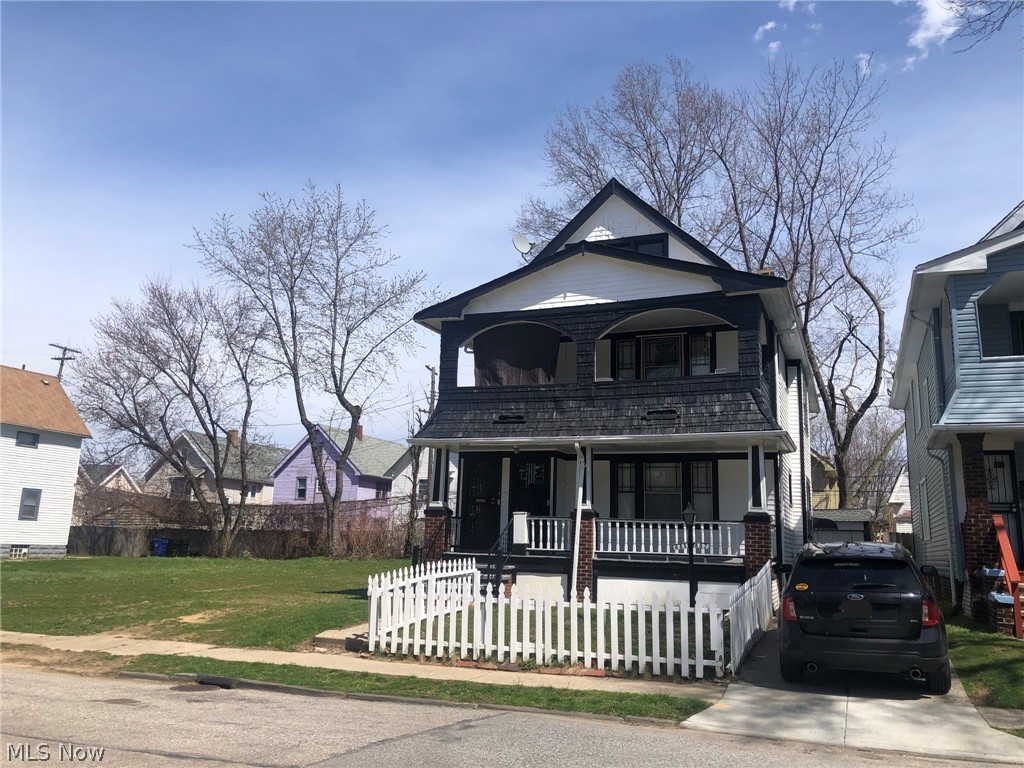 Live/rent or invest.  Great 2 family. Located minutes from I-90, Lake Erie, and Downtown Cleveland. Each unit has 2 bedrooms and 1 bath including hardwood floors and custom build-ins in the dining room. 3rd floor can be great for future rental income. One car detached garage. 20 Year tenant in place that would like to stay. Schedule your showing today.

Can be sold with # 4376875