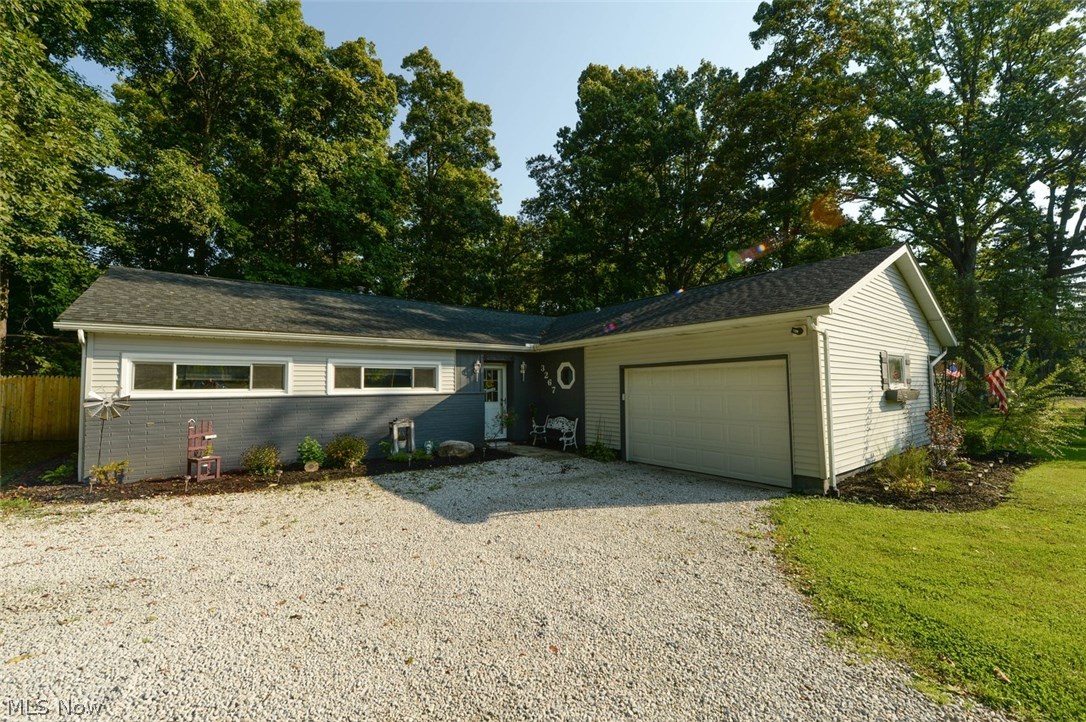 Entertain, Relax and Enjoy the Easy Lifestyle this Modern Completely Open HGTV Inspired Ranch Home has to Offer! Fabulous space in this home completely remodeled to meet the demands for being together inside and out with Huge Main Living Area Draped in Vaulted Ceiling and Decorative Lighting illuminating an Incredible Main Hub of the Home. Large Kitchen offers Ample Storage and Wonderful Counter Space including a Raised Breakfast Bar for All to Gather. Kitchen Overlooks Entire Space Including Wall of Windows Looking Outdoors where you'll find a Private Rear Yard and Nicely sized Deck to Take the Party Outdoors! No Worries for Pets with the Fully Private Fenced Rear Yard Complete with 24x14 Out Building. Two Wonderfully Updated Glamour Baths Both Done With Double Bowl Vanities! Mud Room/Laundry Has A Beautiful Trendy Built-in with Bench Seating, Storage and Glass Doors. Privacy Fence 2017, Deck 2017, New Roof 2016 and a Home Warranty Included!  What an Exciting Home to Entertain in For