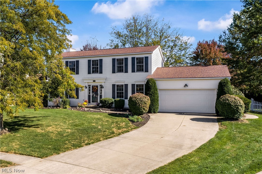 Location, location, location! Within walking distance of Wadsworth High/Jr High School, YMCA and Downtown. This cul-de-sac home has everything you could ask for with a wonderful interior and private exterior.

The first floor offers ceramic tile flooring, and hardwoods with a spacious kitchen that has plenty of prep space, a large pantry, stainless steel/black appliances, a French door refrigerator, a separate family room and great room, a formal dining room and first floor laundry.

Upstairs you will find 4 generously sized bedrooms with large closets. The Owners Suite features an ensuite bathroom with a soaking tub, stand up shower, and full walk-in closet.

The basement is  is perfect for a playroom, entertainment area or exercise area with plenty of space still for tons of storage.

With direct access from the eat in kitchen area, the back deck is wonderful for morning cups of coffee or evening BBQs with family and friends.

There are plenty of large trees for privacy and