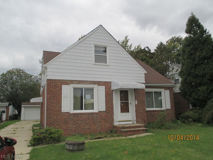 Brick bungalow with 3 bedrooms, 2.5 bath, large eat-in-kitchen featuring dishwasher, stove, and refrigerator plus newer cabinets and vinyl flooring. Second level features a large 3rd bedroom and plenty of storage.  Partially finished rec room with bar, glass block windows and bathroom.  Two car detached garage. Close to shopping, schools and easy access to freeways.  Home being sold "As Is"  Seller will make NO repairs. Buyer is responsible for ordering POS inspection and assuming any/all violations.  Buyer is responsible to have home de-winterizered and re-winterized for appraisal and inspections.  Any inspections are for informational purposes only. Seller will make NO repairs.